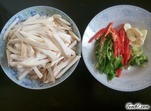 【双椒杏鲍菇】