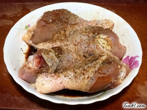 【柠香烤鸡腿】