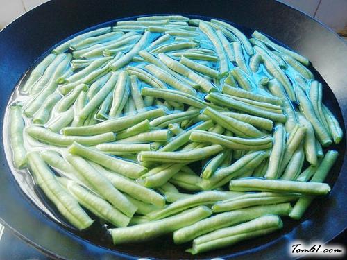 【炝炒四季豆】