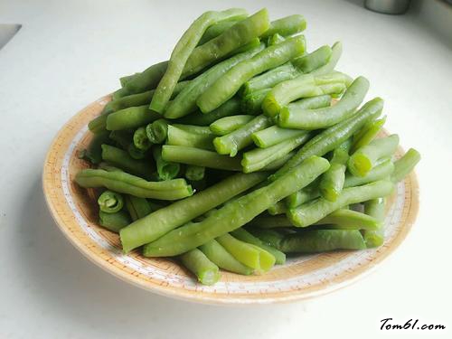 【炝炒四季豆】