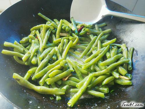 【炝炒四季豆】