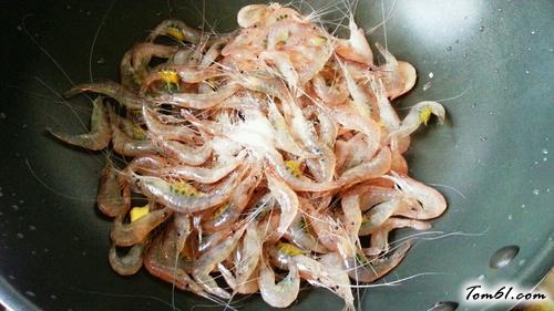 【白灼小米虾】