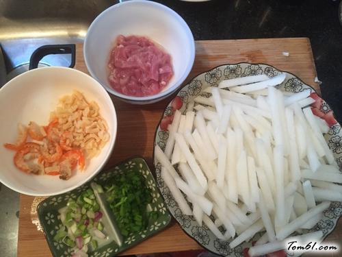 【海鲜萝卜条】