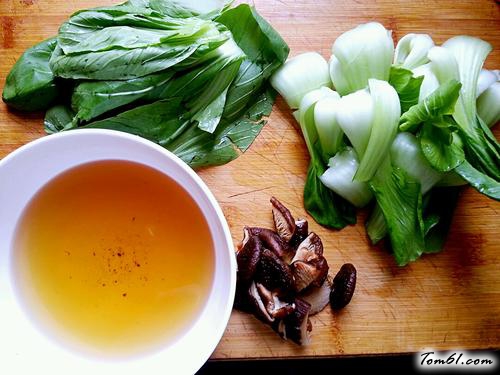 【香菇扒油菜】