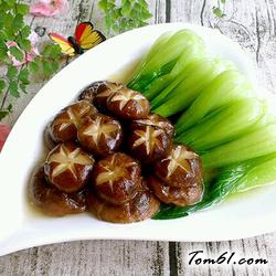 香菇菜心的做法