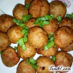 猪肉藕丸子的做法