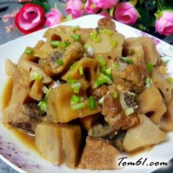 莲藕烧排骨的做法