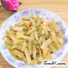 香辣西瓜皮的做法