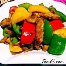 彩椒鸡脯肉的做法