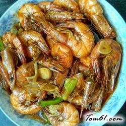 家常油爆虾的做法