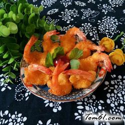 炸凤尾大虾的做法