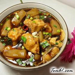 魔芋烧鱼的做法