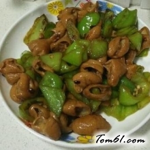 辣炒肥肠的做法