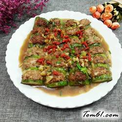 香煎肉酱茄子的做法