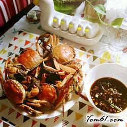 煮河蟹的做法