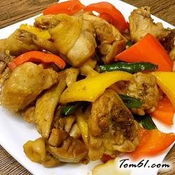 爆炒鸡肉的做法