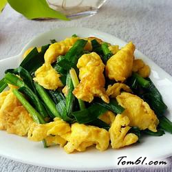 鸡蛋炒韭菜的做法