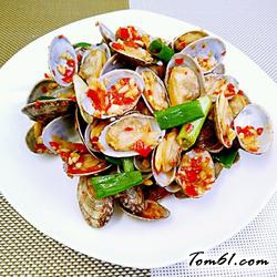 剁椒蚬子的做法