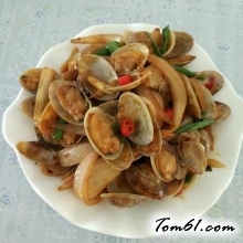 爆炒花蛤的做法