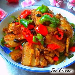 豆豉双椒炒五花肉的做法