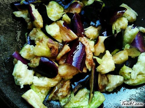 【红烧肉焖茄子】