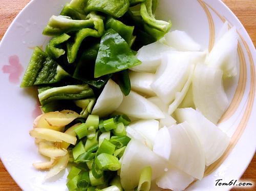 【里脊肉炒日本豆腐】