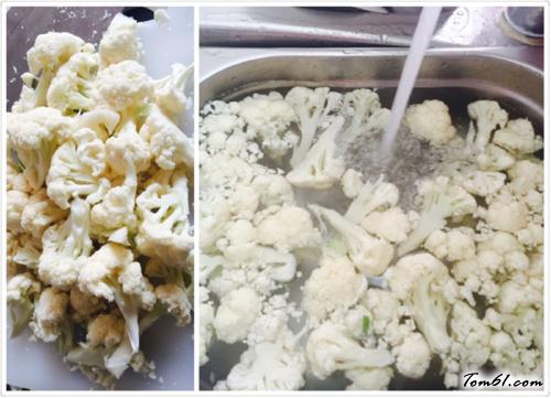 【火腿炒菜花】