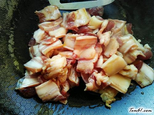 【红烧肉焖茄子】