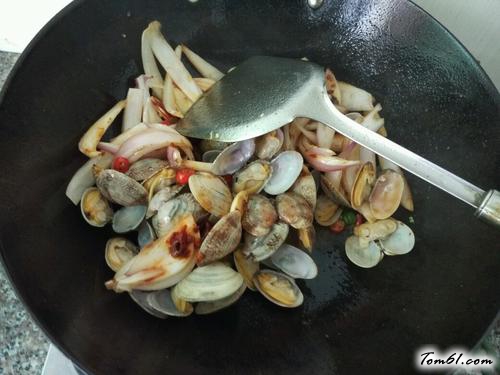 【爆炒花蛤】