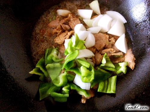 【里脊肉炒日本豆腐】