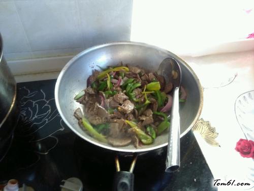 【猪肝炒青椒】