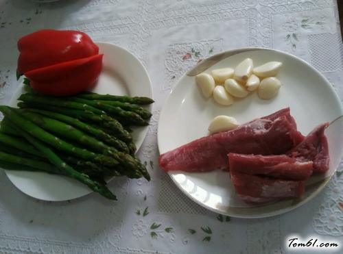 【芦笋小炒肉】