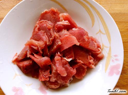 【里脊肉炒日本豆腐】