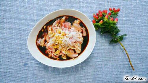 【大葱煎鸡肉串】