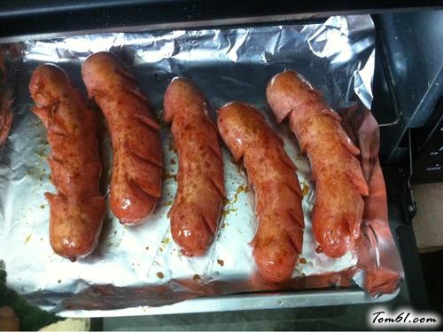 【烤热狗（烤箱版）】