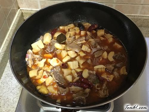 【笋子烧牛肉】