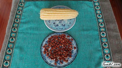 【玉米炒松子】