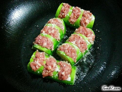 【香煎肉酱茄子】