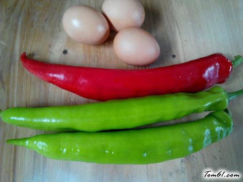 【尖椒炒鸡蛋】