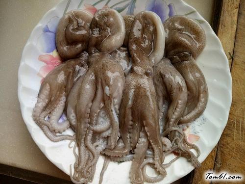 【耗油八带鱼扣西兰花】