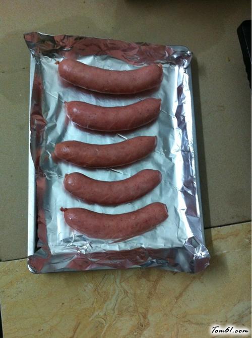 【烤热狗（烤箱版）】