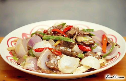 【小炒牛肉片】