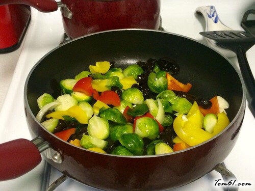 【素炒球芽甘蓝】