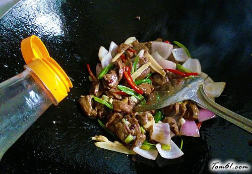 【小炒牛肉片】