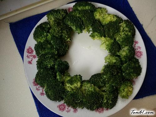 【耗油八带鱼扣西兰花】