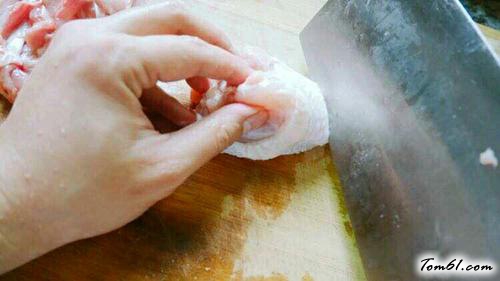 【大葱煎鸡肉串】