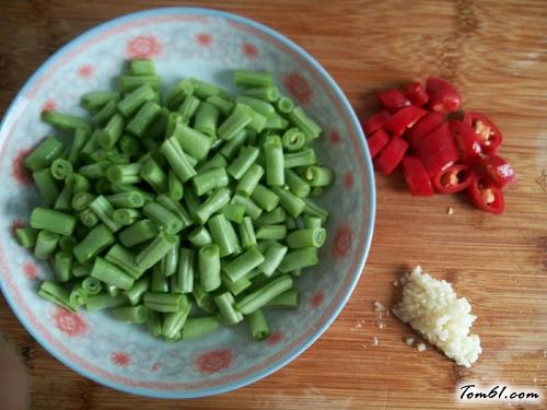 【四季豆炒鸡蛋】