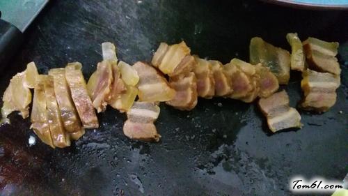 【四季豆炒腊肉】