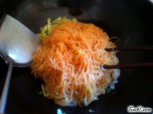【包心菜炒粉丝】