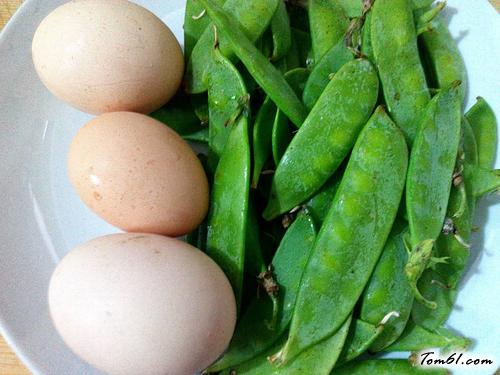 【荷兰豆煎蛋】